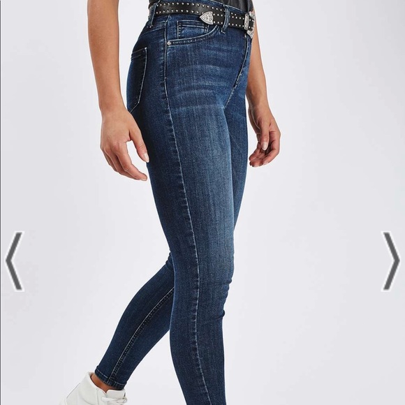 topshop jamie indigo jeans